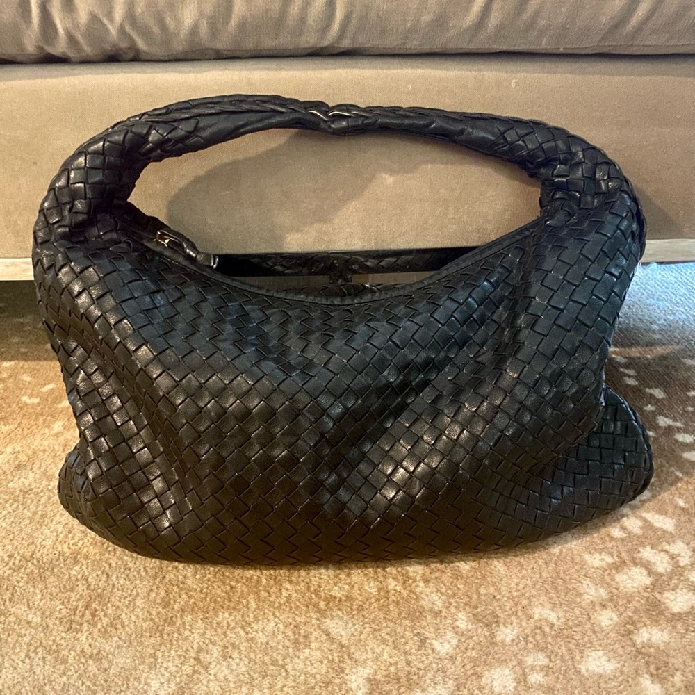 BOTTEGA VENETA classic Intrecciato Hobo bag-large
